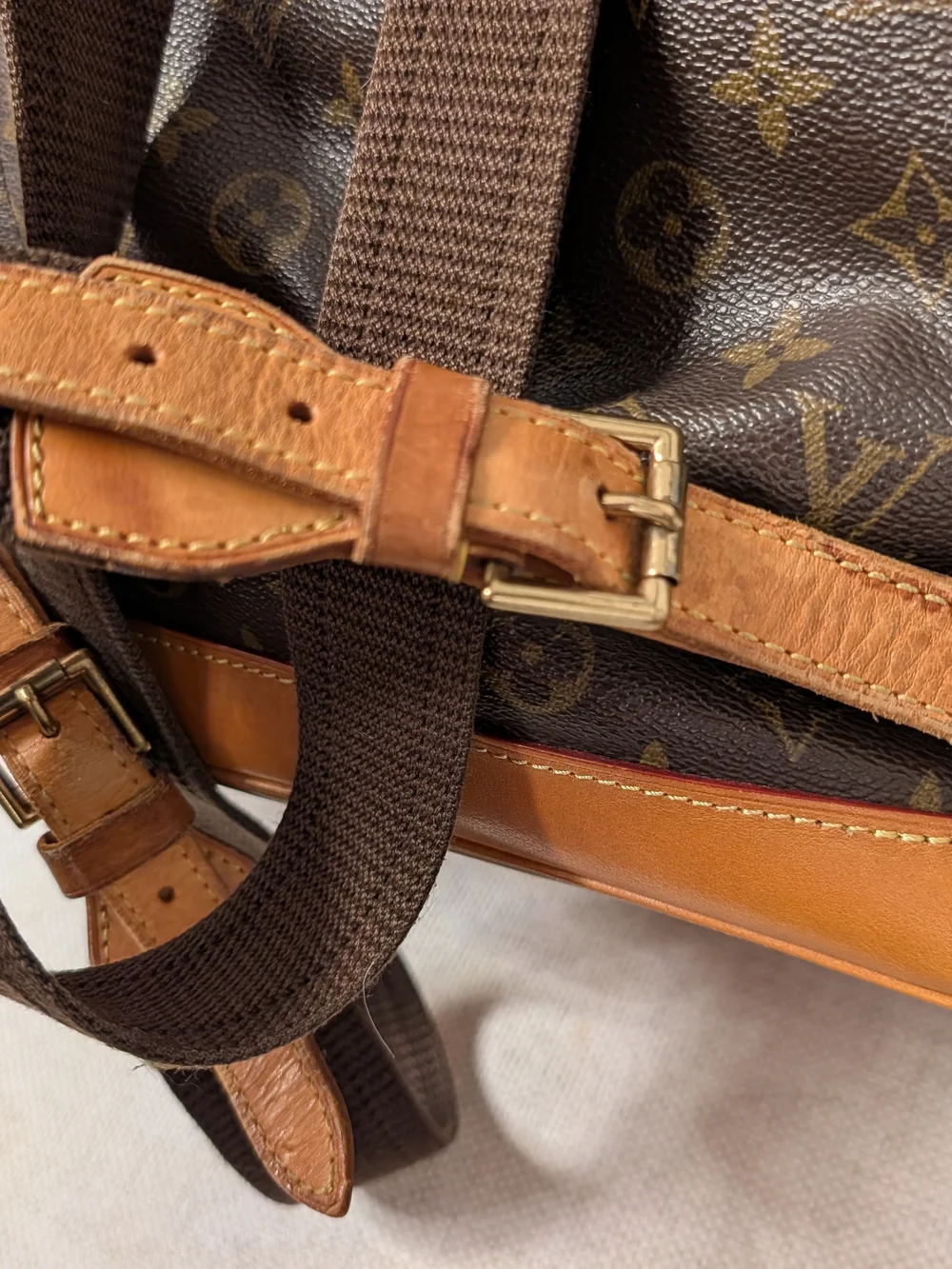 Louis Vuitton Montsouris GM Monogram Backpack Vintage